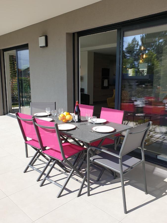 L'Appartement Jardin Avec Vue Montagnes Sévrier Exteriér fotografie