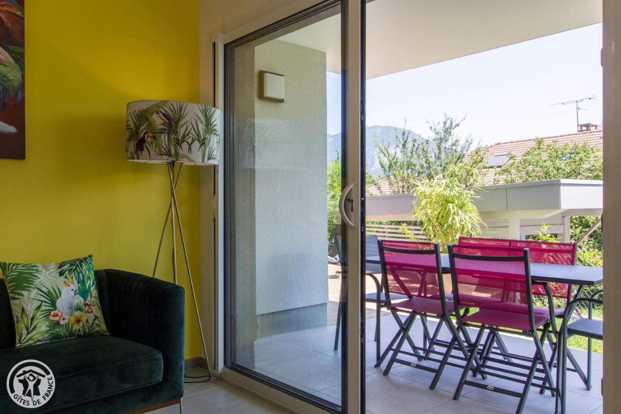 L'Appartement Jardin Avec Vue Montagnes Sévrier Exteriér fotografie