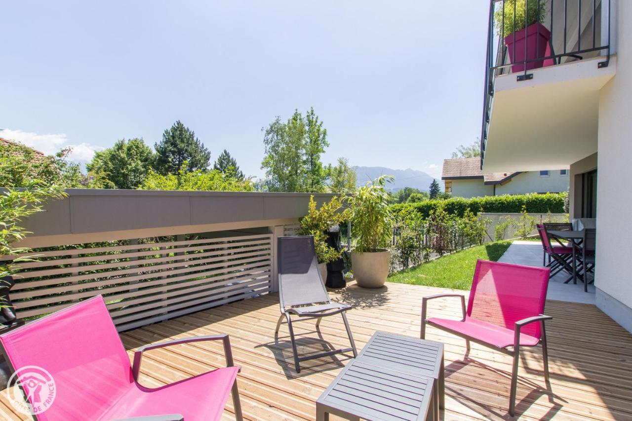 L'Appartement Jardin Avec Vue Montagnes Sévrier Exteriér fotografie