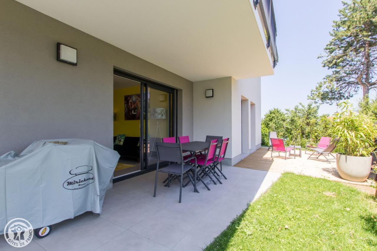 L'Appartement Jardin Avec Vue Montagnes Sévrier Exteriér fotografie