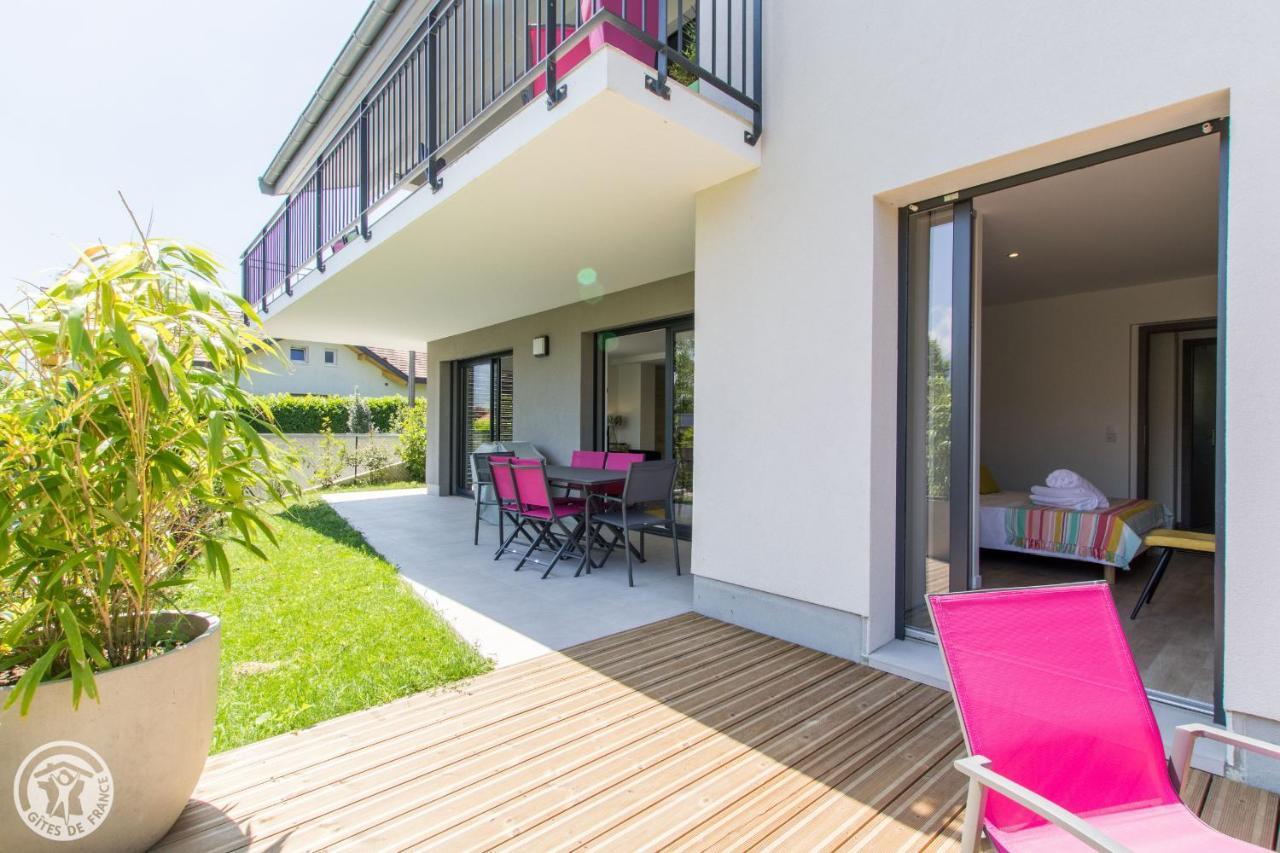 L'Appartement Jardin Avec Vue Montagnes Sévrier Exteriér fotografie