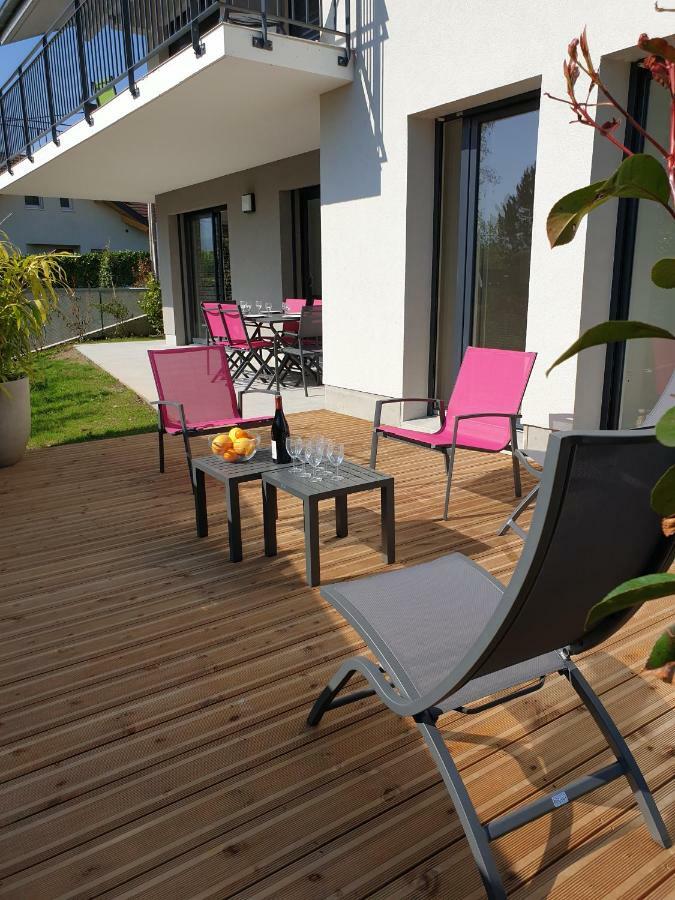 L'Appartement Jardin Avec Vue Montagnes Sévrier Exteriér fotografie